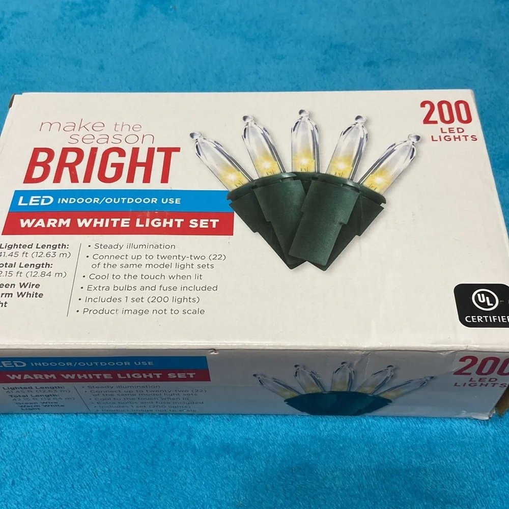 Warm White Light Set - 200 ct.